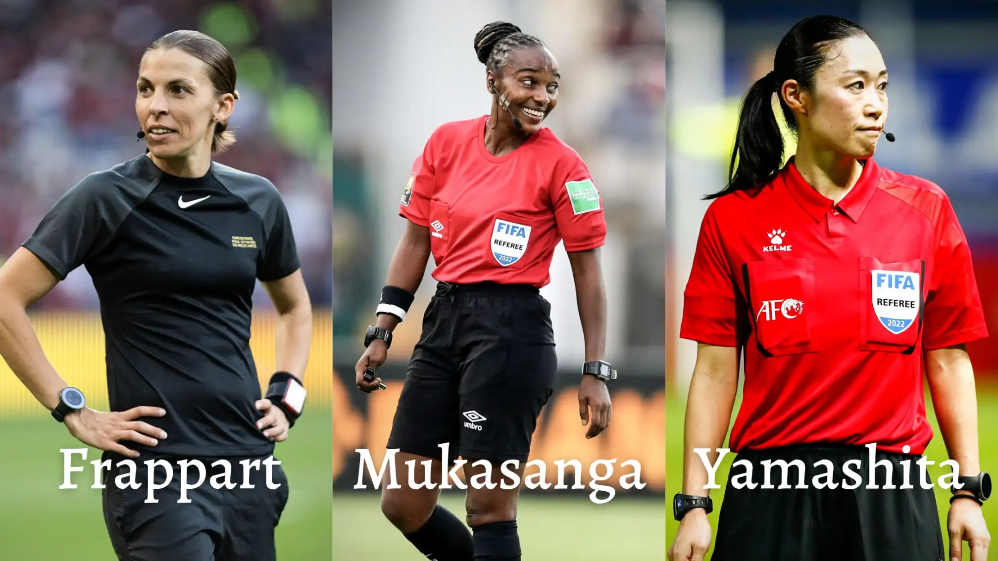 History made: FIFA names three female referees to officiate men's World Cup